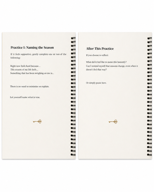 Open book with text on a white background