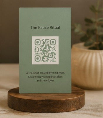 The Pause Ritual | Therapist-Created Evening Reset