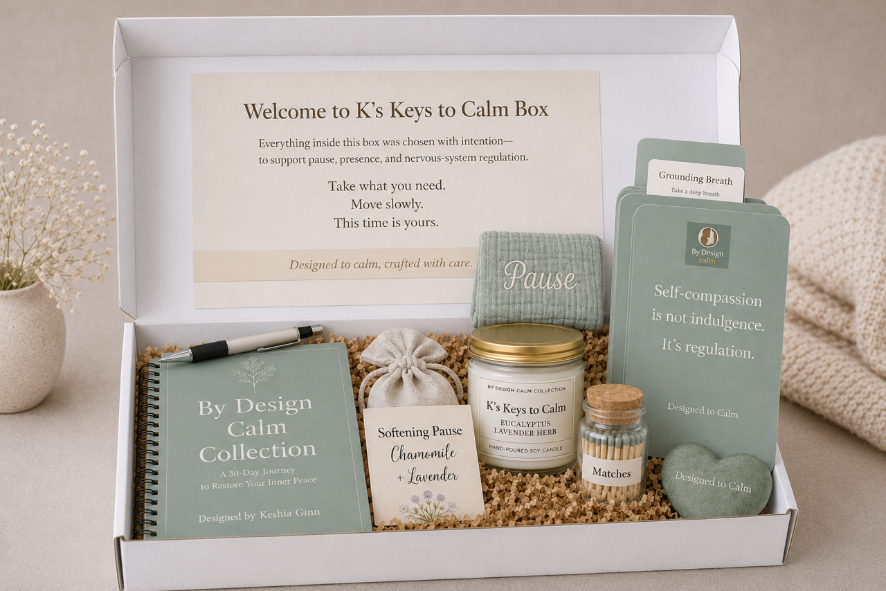 Calm Box-Designed for Your Intentional Calm