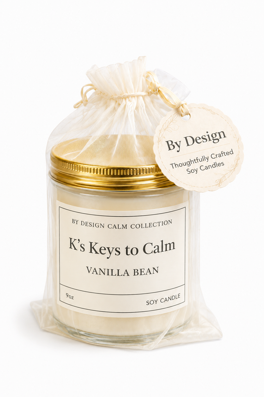 Calm Candle-Vanilla Bean (9oz)