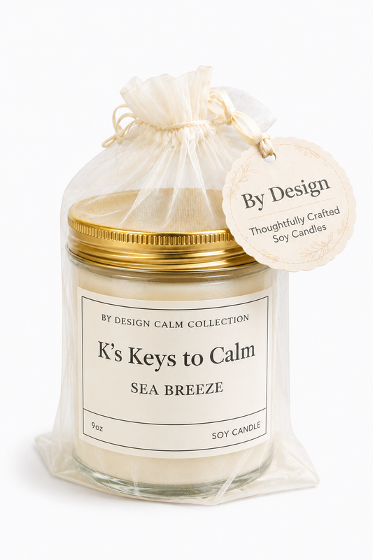 Calm Candle-Sea Breeze (9oz)