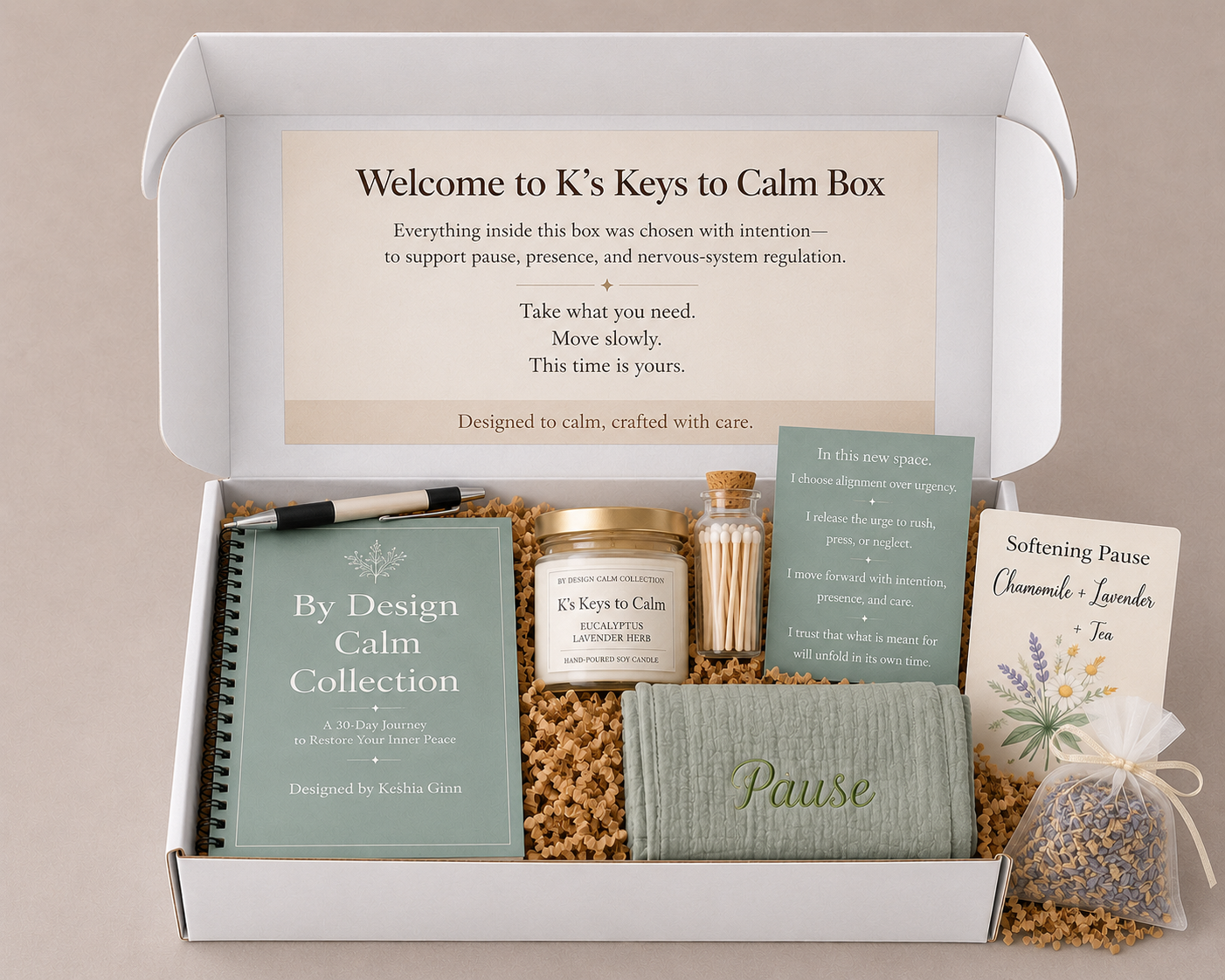 Calm Box-Designed for Your Intentional Calm