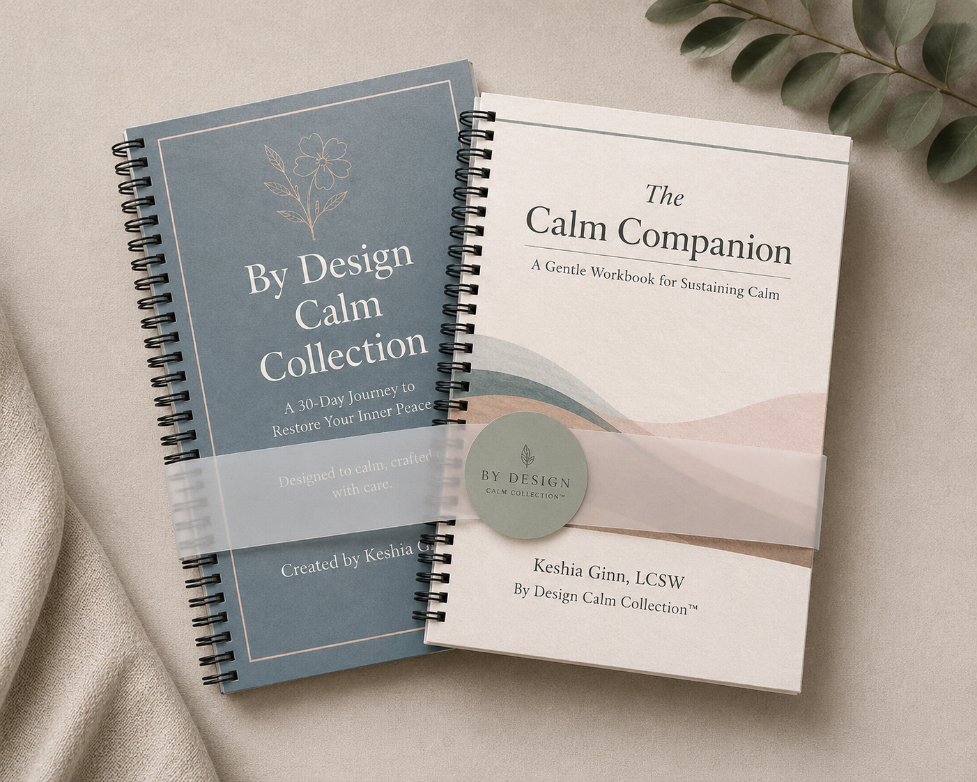 The Calm Companion Workbook + Guided Journal Bundle